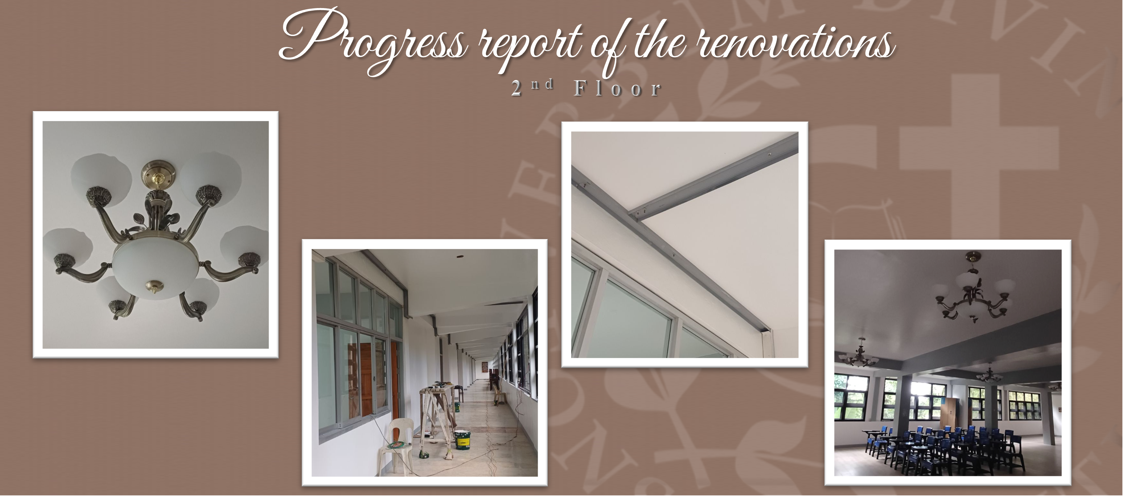 Progress report of the renovations (2nd Floor)